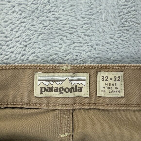 Patagonia Tan Straight Leg Pants Men’s Size 32 x 32 US - Picture 10 of 10